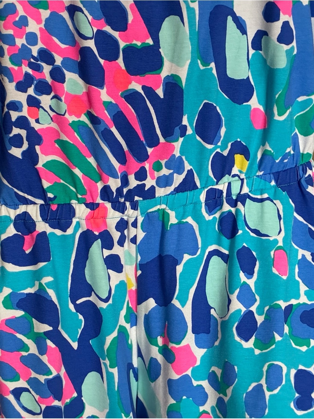 Lilly Pulitzer Lana Off-The-Shoulder Long Sleeve Romper - Size L - Picture 6 of 10